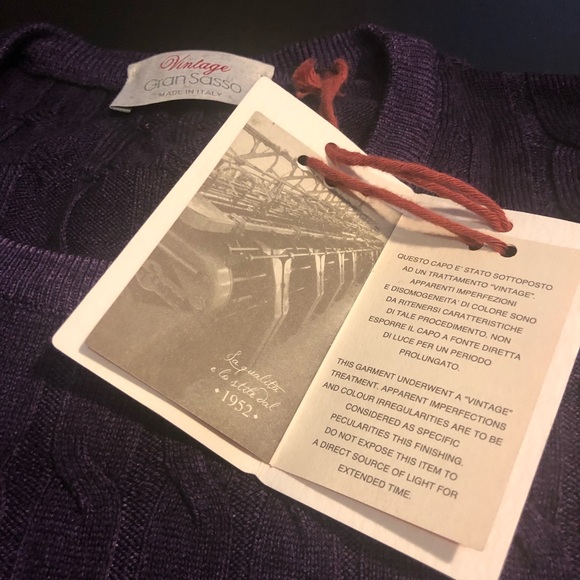 Gran Sasso Wool Sweater 56 - Picture 5 of 5